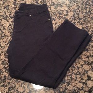 Iman black denim jeans